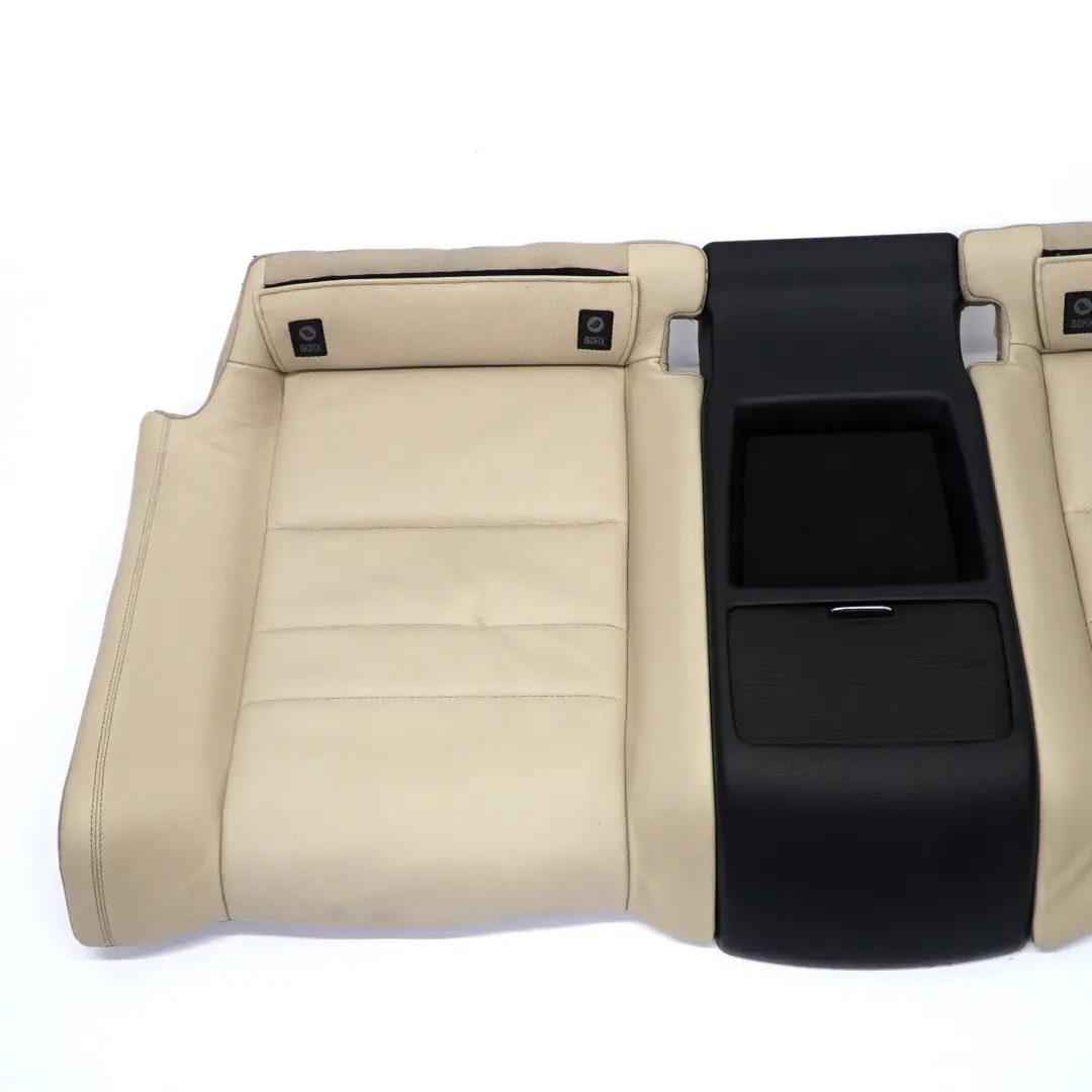 Mercedes C204 Rücksitzbank Coupe Couch Sofa Bezug Leder Beige - SKU A2049203400-3 - Teilenummer A2049203400