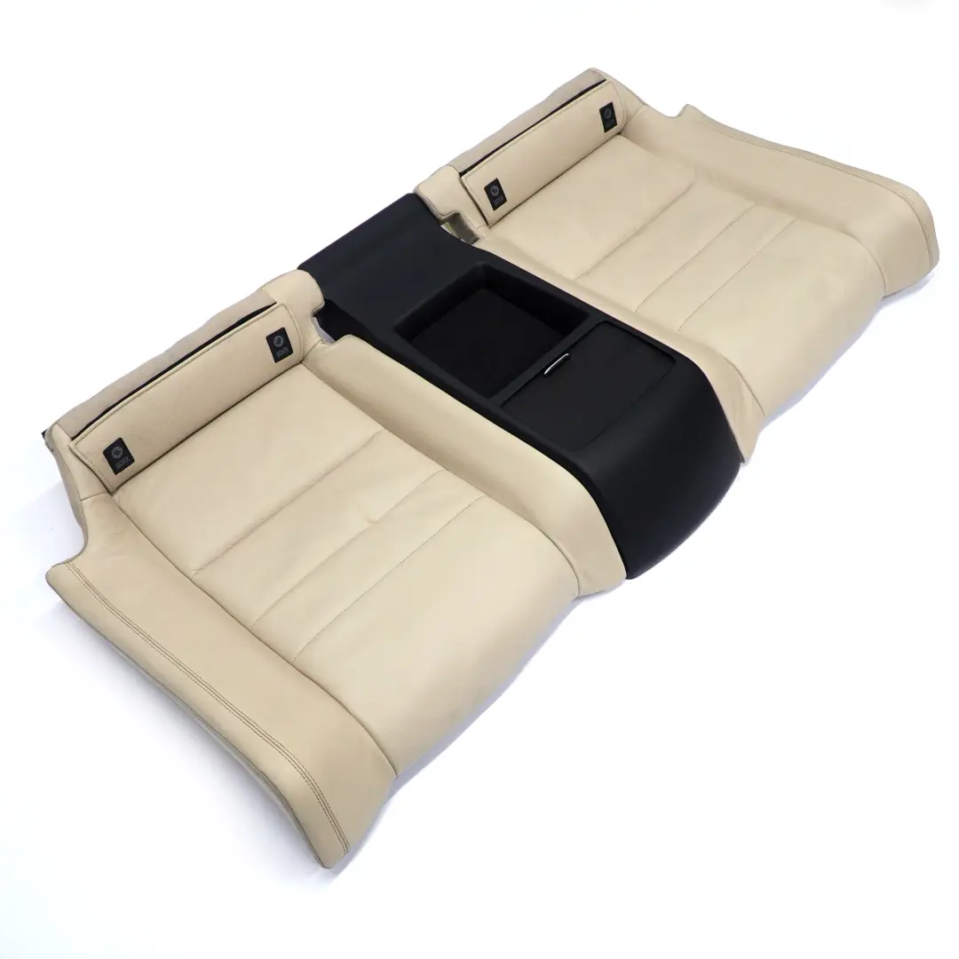 Mercedes C204 Rücksitzbank Coupe Couch Sofa Bezug Leder Beige - SKU A2049203400-3 - Teilenummer A2049203400