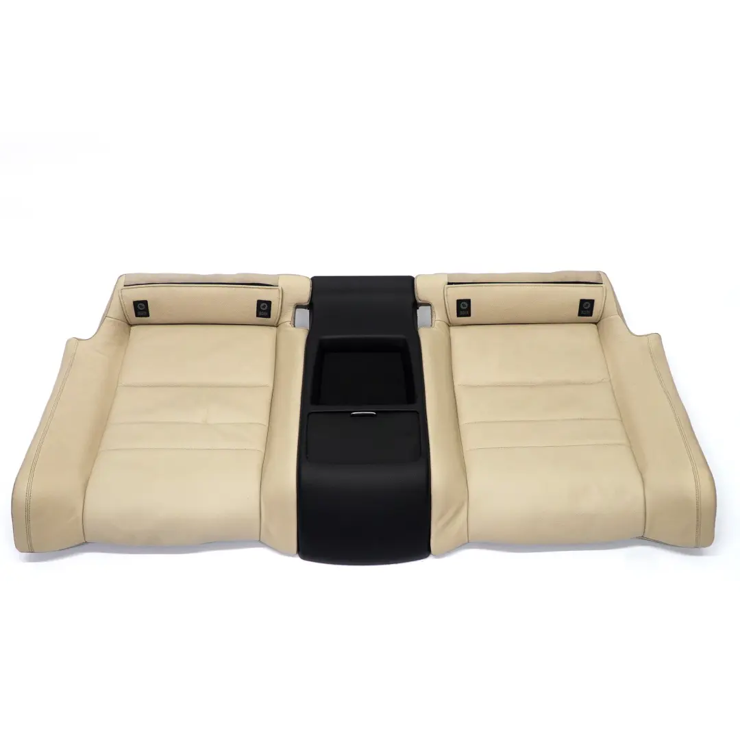 Mercedes C204 Rear Seat Bench Coupe Couch Sofa Covering Leather Beige - SKU A2049203400 - Part number A2049203400