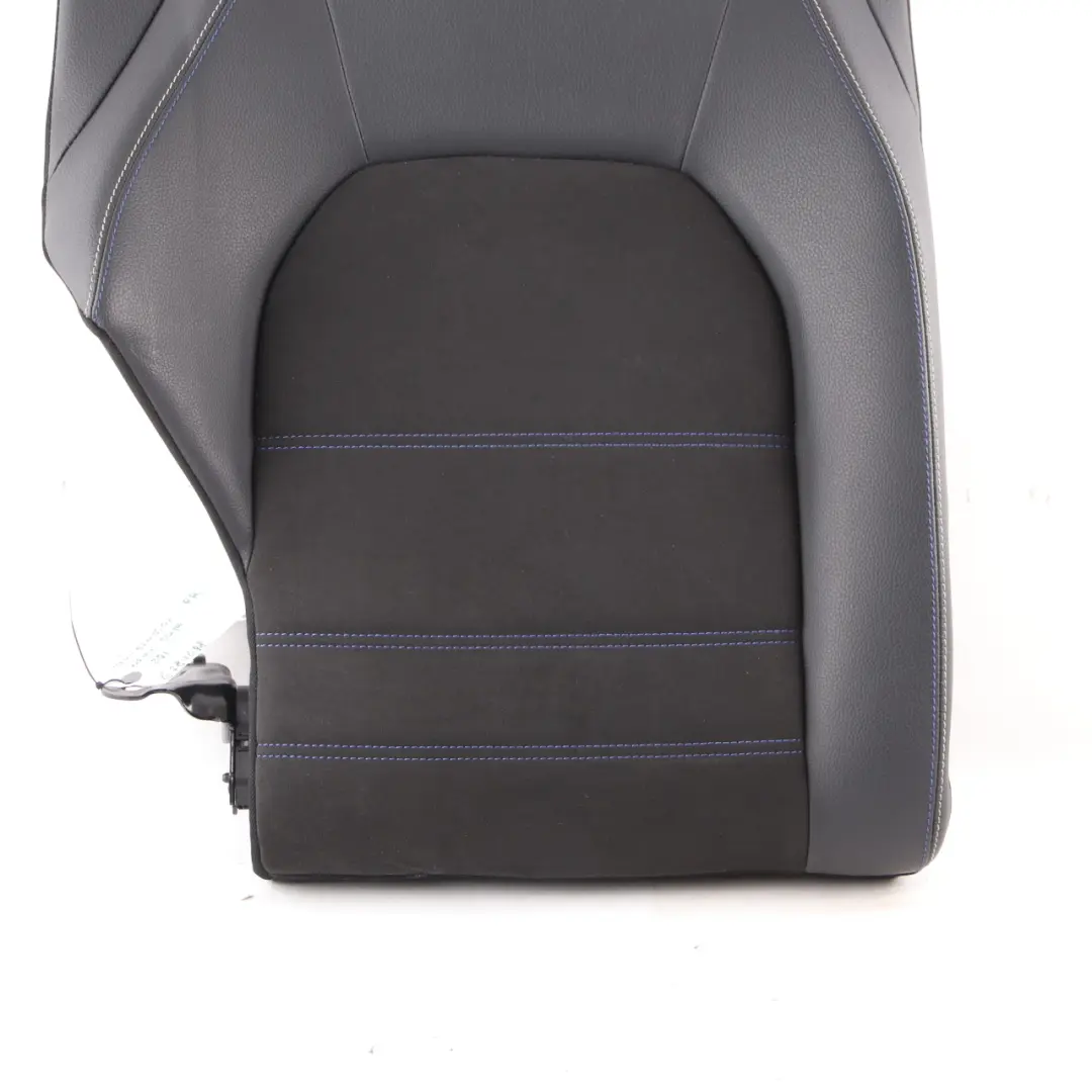 Mercedes C204 W207 Respaldo Asiento Trasero Derecho Funda Cuero Tela Alcantara - SKU A2049203502 - Número de pieza A2049203502