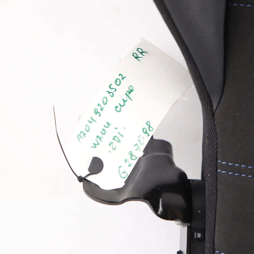 Seat Backrest Mercedes C204 W207 Rear Right O/S Cover Leather Cloth Alcantara - SKU A2049203502 - Part number A2049203502
