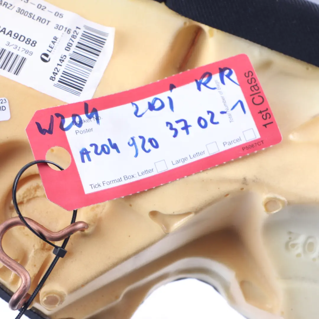 Lateral Panel Mercedes W204 W207 Coupe Rear Seat Right O/S Finisher Black to with Part number A2049203702 Lateral Panel Mercedes W204 W207 Coupe Rear Seat Right O/S Finisher Black - SKU A2049203702-1 - Part number A2049203702