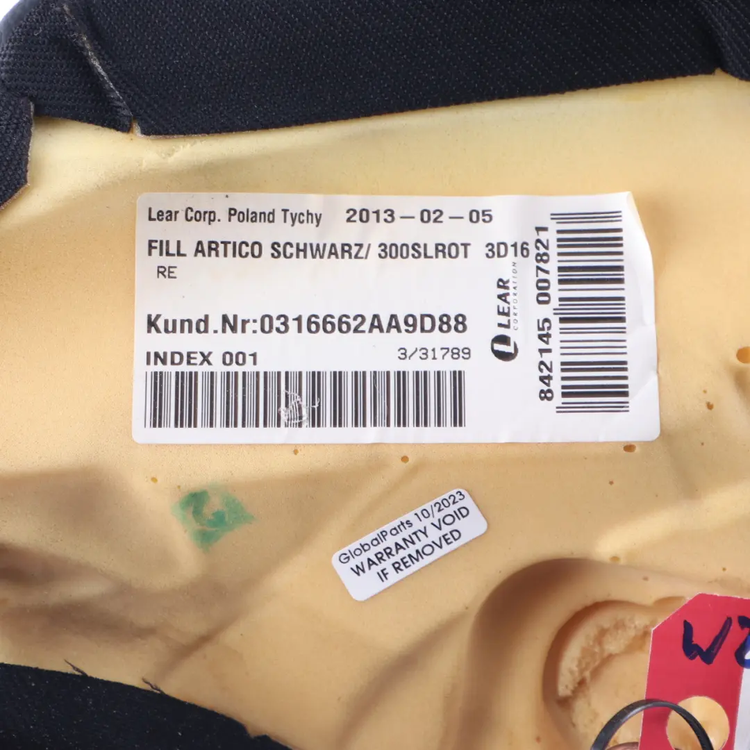 Lateral Panel Mercedes W204 W207 Coupe Rear Seat Right O/S Finisher Black to with Part number A2049203702 Lateral Panel Mercedes W204 W207 Coupe Rear Seat Right O/S Finisher Black - SKU A2049203702-1 - Part number A2049203702