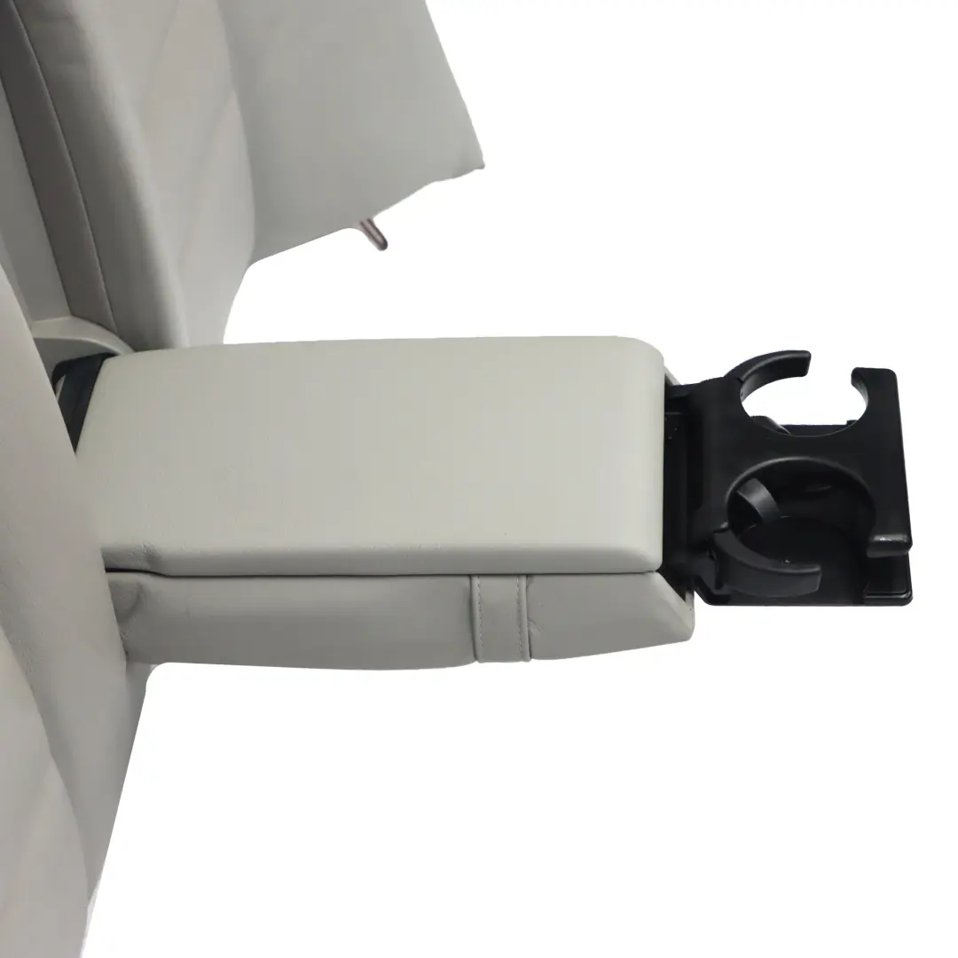 Mercedes W204 Dossier siège arrière banquette accoudoir porte gobelet cuir noir - SKU A2049203733-1 - Numéro de pièce A2049203733