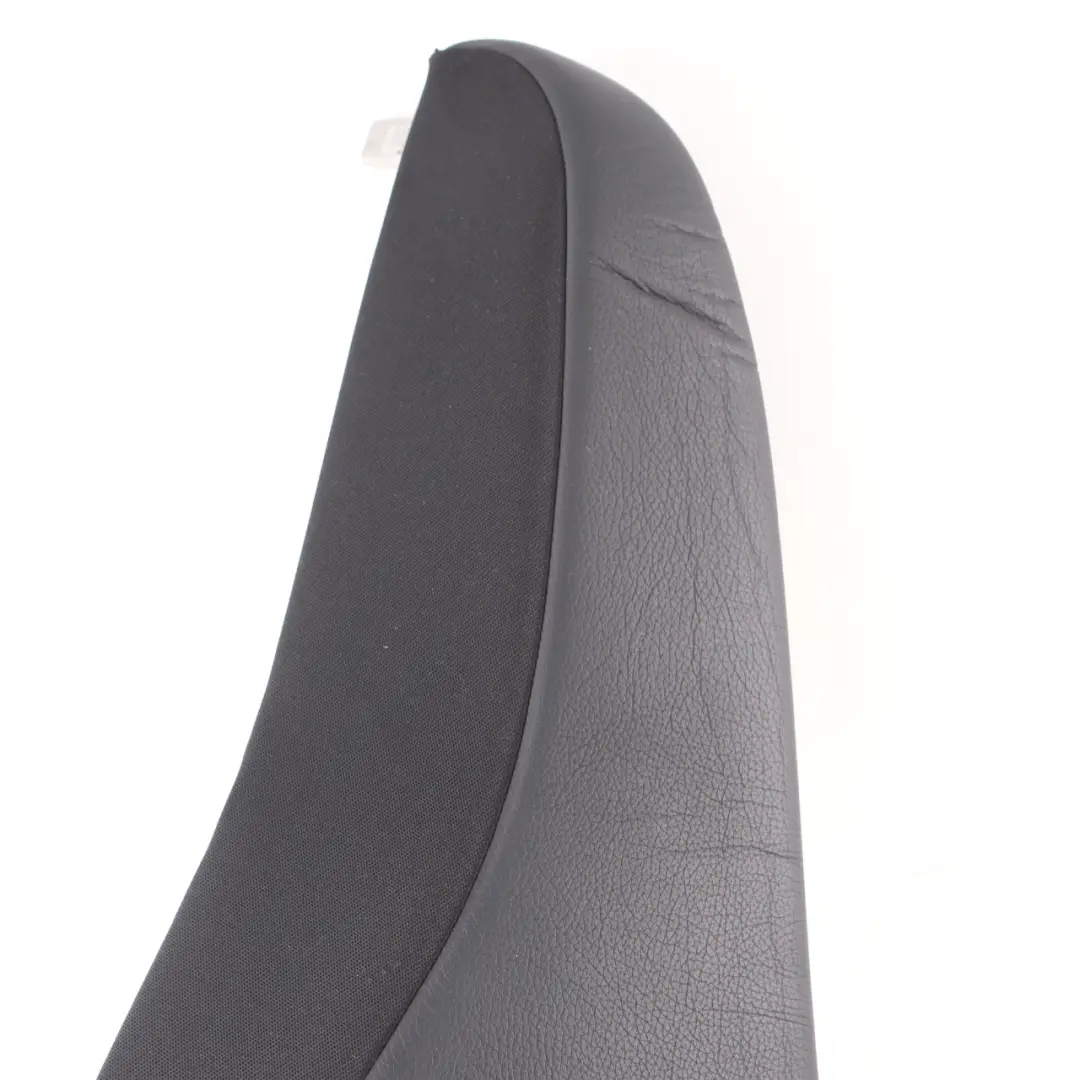  Lateral Panel Mercedes W204 Saloon Rear Seat Left N/S Finisher Black Leather - SKU A2049204130 - Part number A2049204130