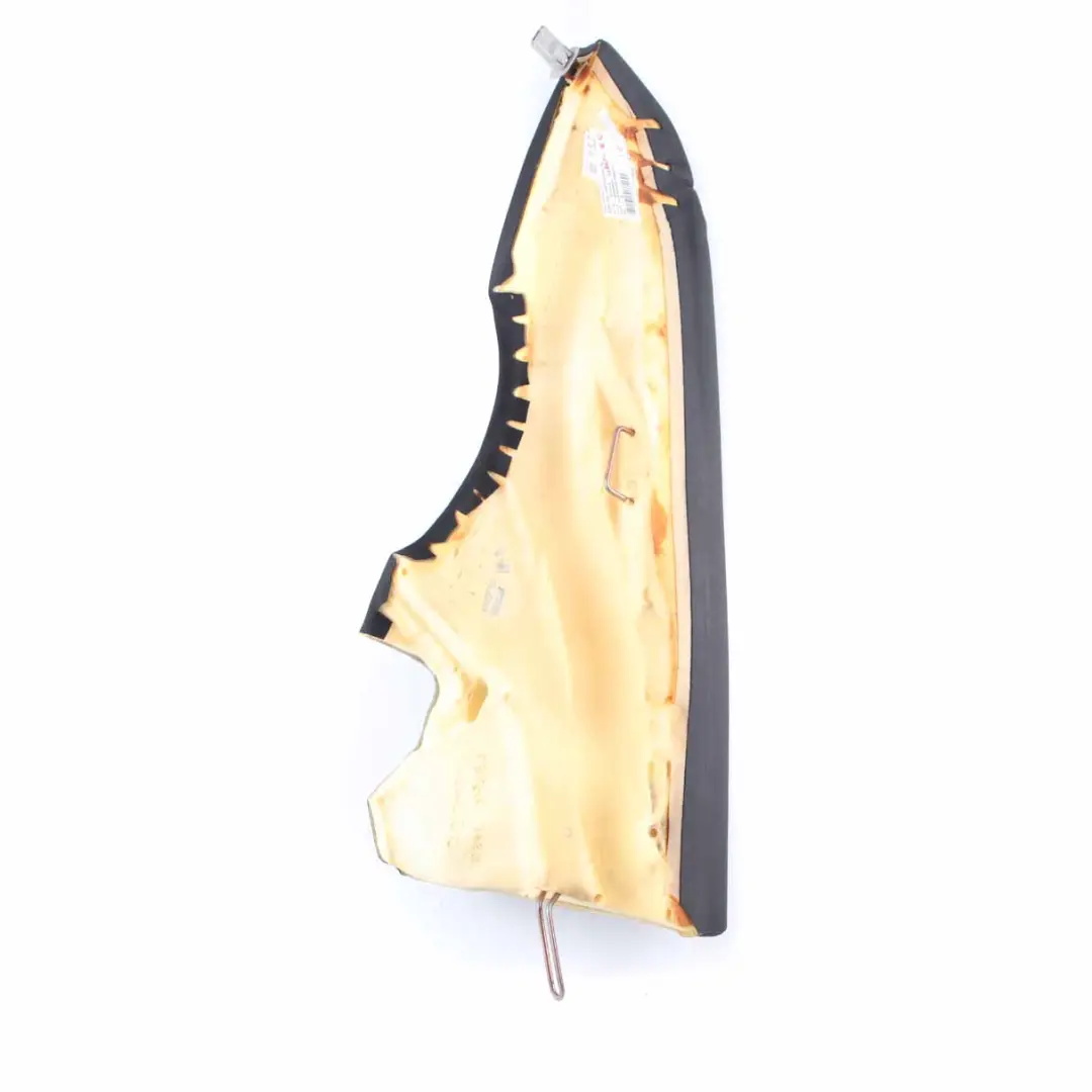 Mercedes W204 Saloon Rear Seat Lateral Panel Right O/S Finisher Black Leather - SKU A2049204230 - Part number A2049204130