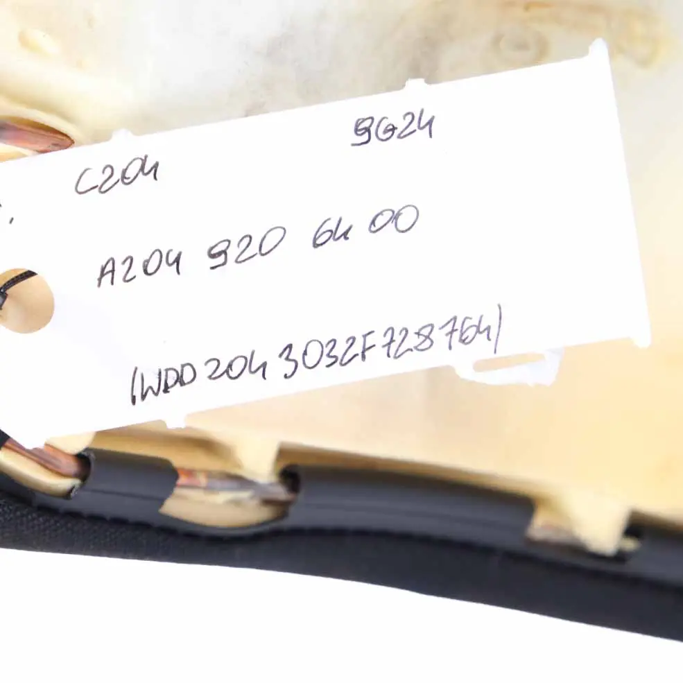 Rücksitzbank Couchbezug Leder Kombination Stoff Leder für Mercedes C204 mit Teilenummer A2049206400 Mercedes C204 Rücksitzbank Couchbezug Leder Kombination Stoff Leder - SKU A2049206400 - Teilenummer A2049206400