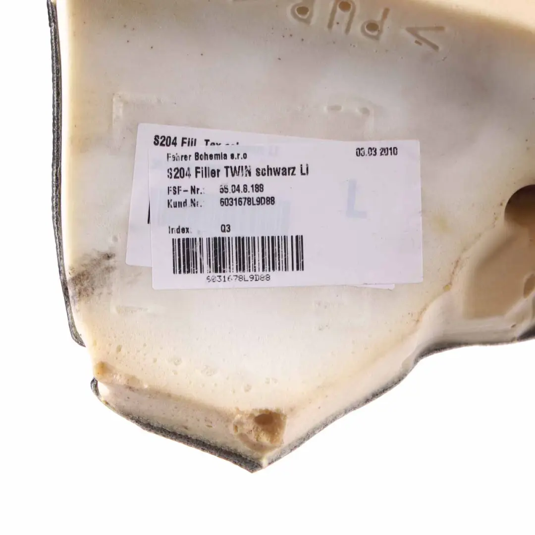 Panneau latéral Mercedes W204 Estate Siège arrière gauche Finisher Cuir Noir pour à propos du numéro de pièce A2049207530 Panneau latéral Mercedes W204 Estate Siège arrière gauche Finisher Cuir Noir - SKU A2049207530 - Numéro de pièce A2049207530