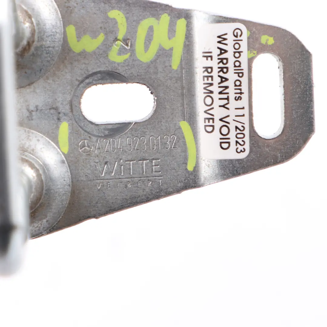 Mercedes S204 W204 Bloqueo del respaldo del asiento trasero plegable - SKU A2049230132 - Número de pieza A2049230132