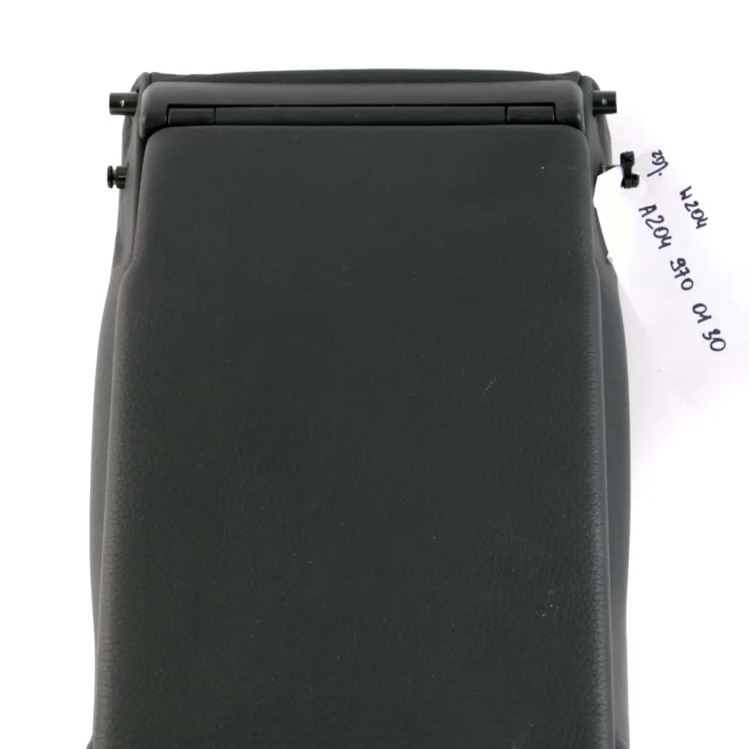  Mercedes-Benz W204 accoudoir central arrière porte-gobelet cuir noir - SKU A2049700130 - Numéro de pièce A2049700130