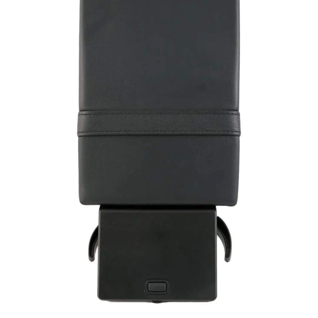  Mercedes-Benz W204 Apoyabrazos Central Asiento Trasero Portavasos Cuero Negro - SKU A2049700130 - Número de pieza A2049700130