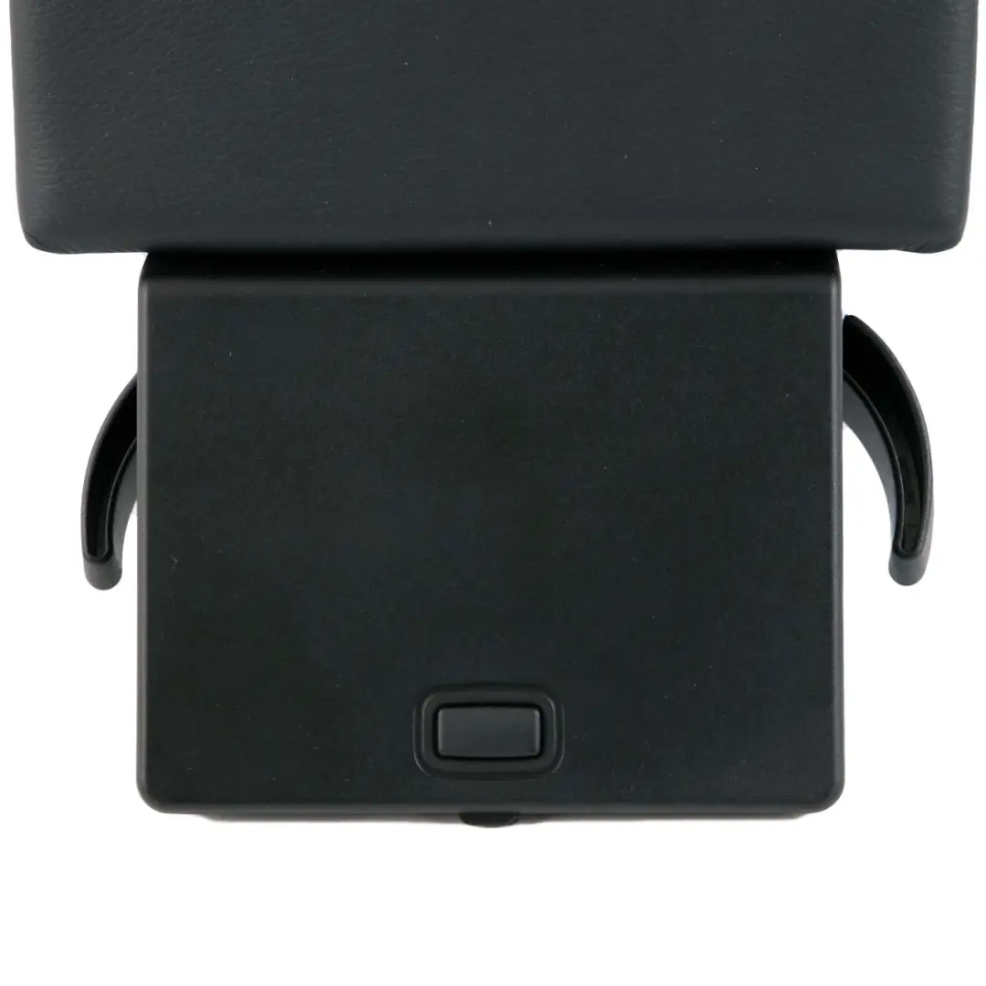  Mercedes-Benz W204 Rear Seat Centre Armrest Cup Holder Black Leather - SKU A2049700130 - Part number A2049700130