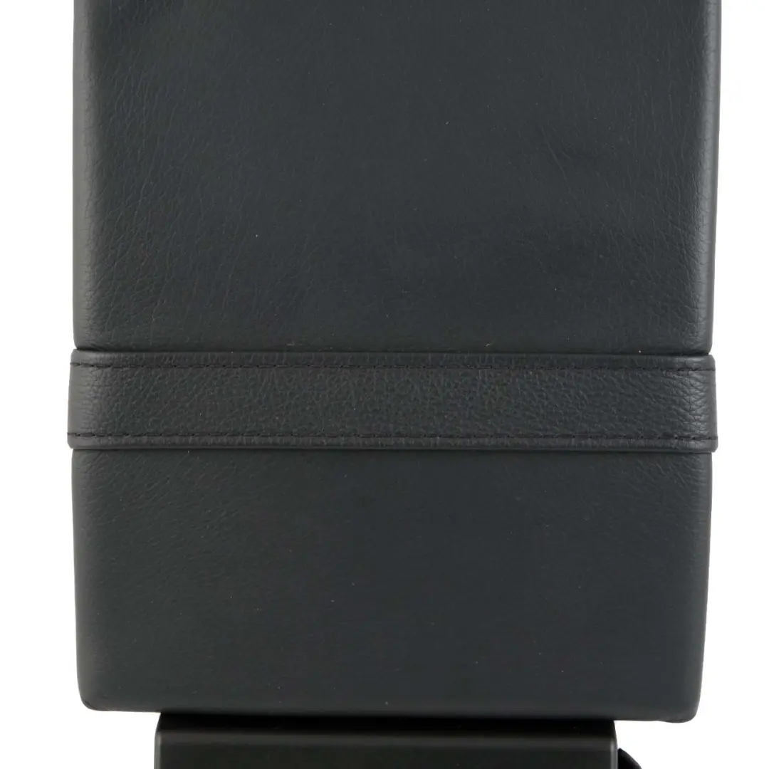 Mercedes-Benz W204 Rear Seat Centre Armrest Cup Holder Black Leather - SKU A2049700130 - Part number A2049700130