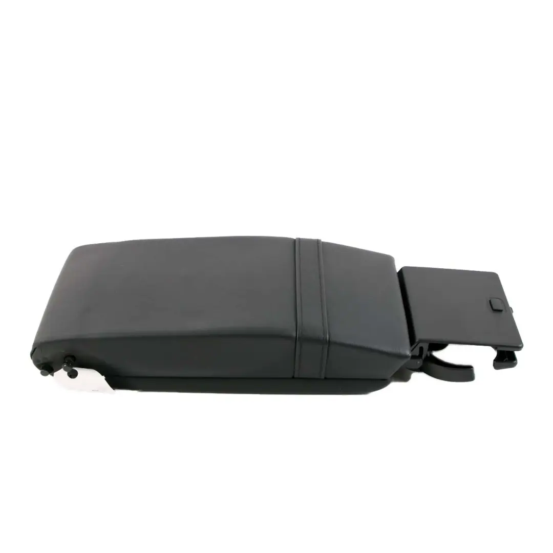  Mercedes-Benz W204 Rear Seat Centre Armrest Cup Holder Black Leather - SKU A2049700130 - Part number A2049700130