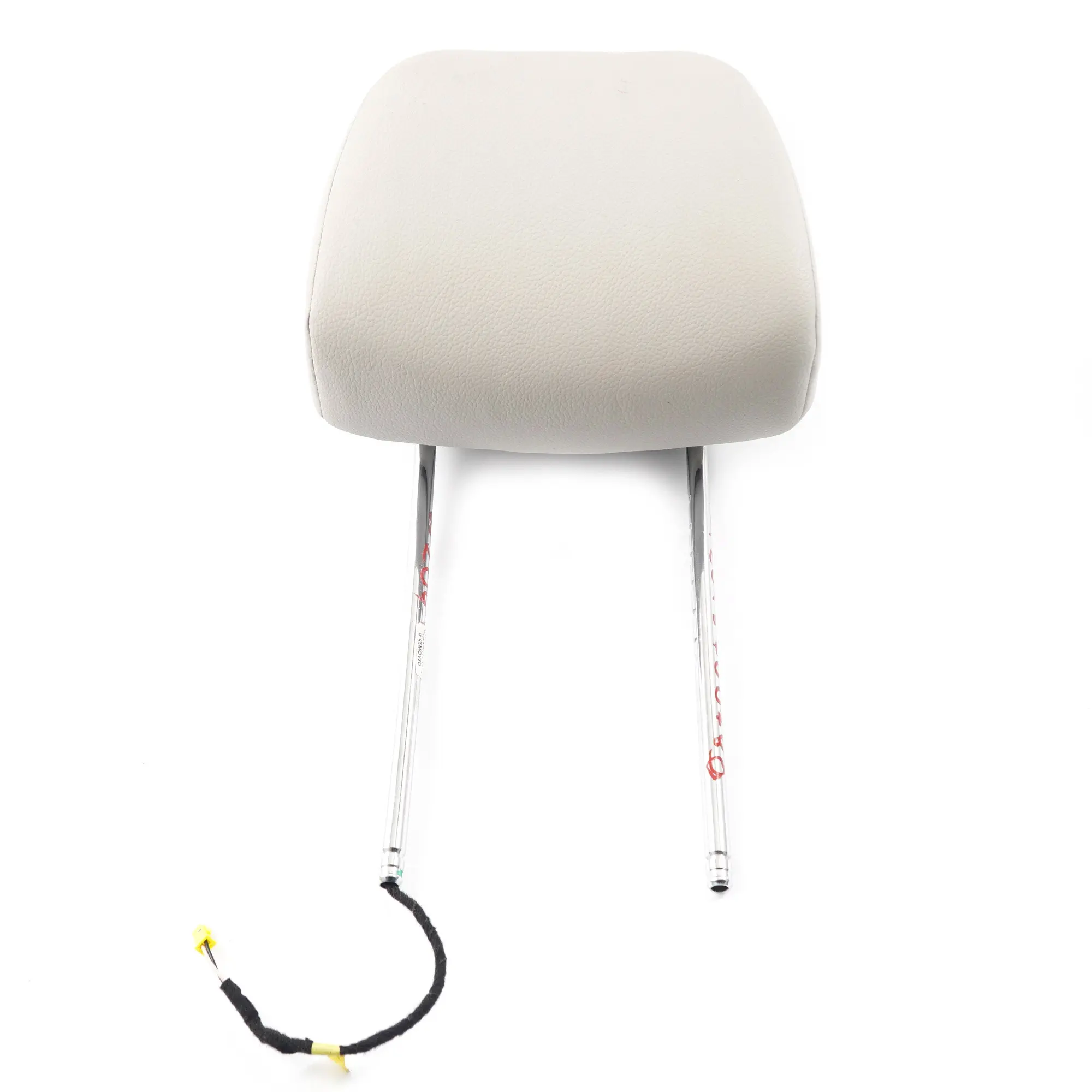 Mercedes W204 Reposacabezas Delantero Izquierdo Derecho Gris Imitación Cuero