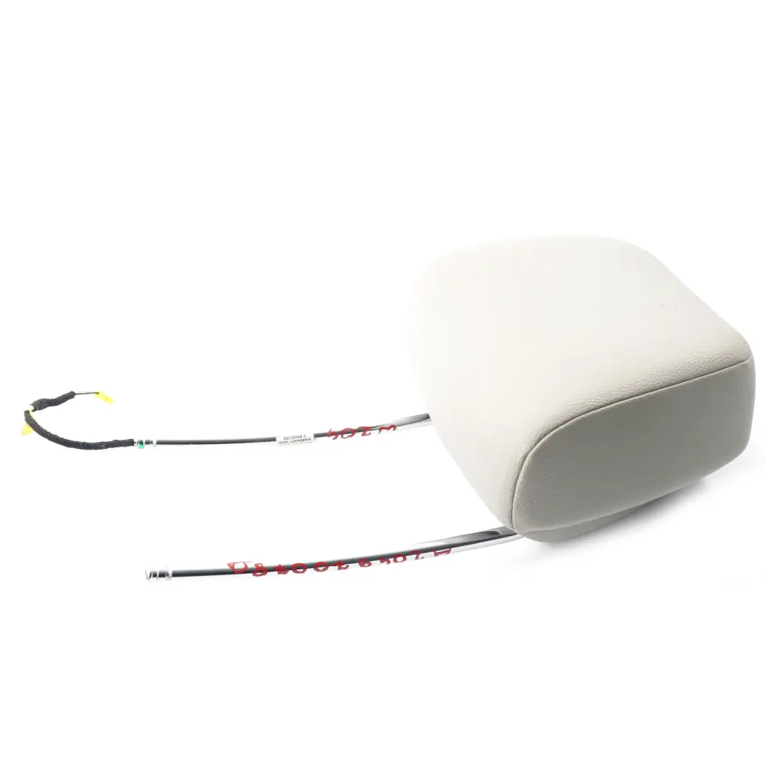 Mercedes W204 Sitz Kopfstütze vorne links rechts Grau Kunstleder - SKU A2049700780 - Teilenummer A2049700780