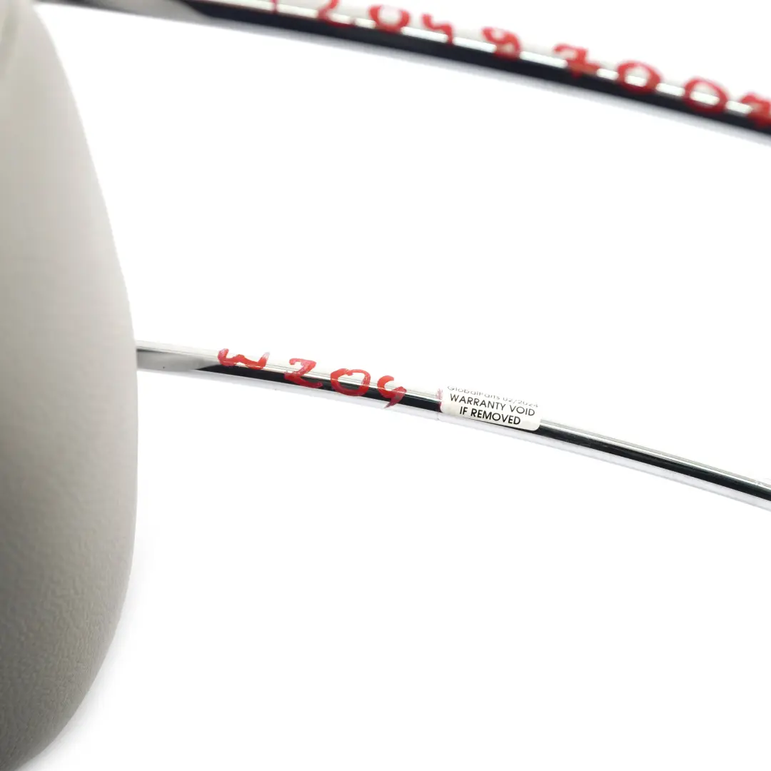 Appui-tête de siège avant gauche droite simili cuir gris pour Mercedes W204 à propos du numéro de pièce A2049700780 Mercedes W204 Appui-tête de siège avant gauche droite simili cuir gris - SKU A2049700780 - Numéro de pièce A2049700780