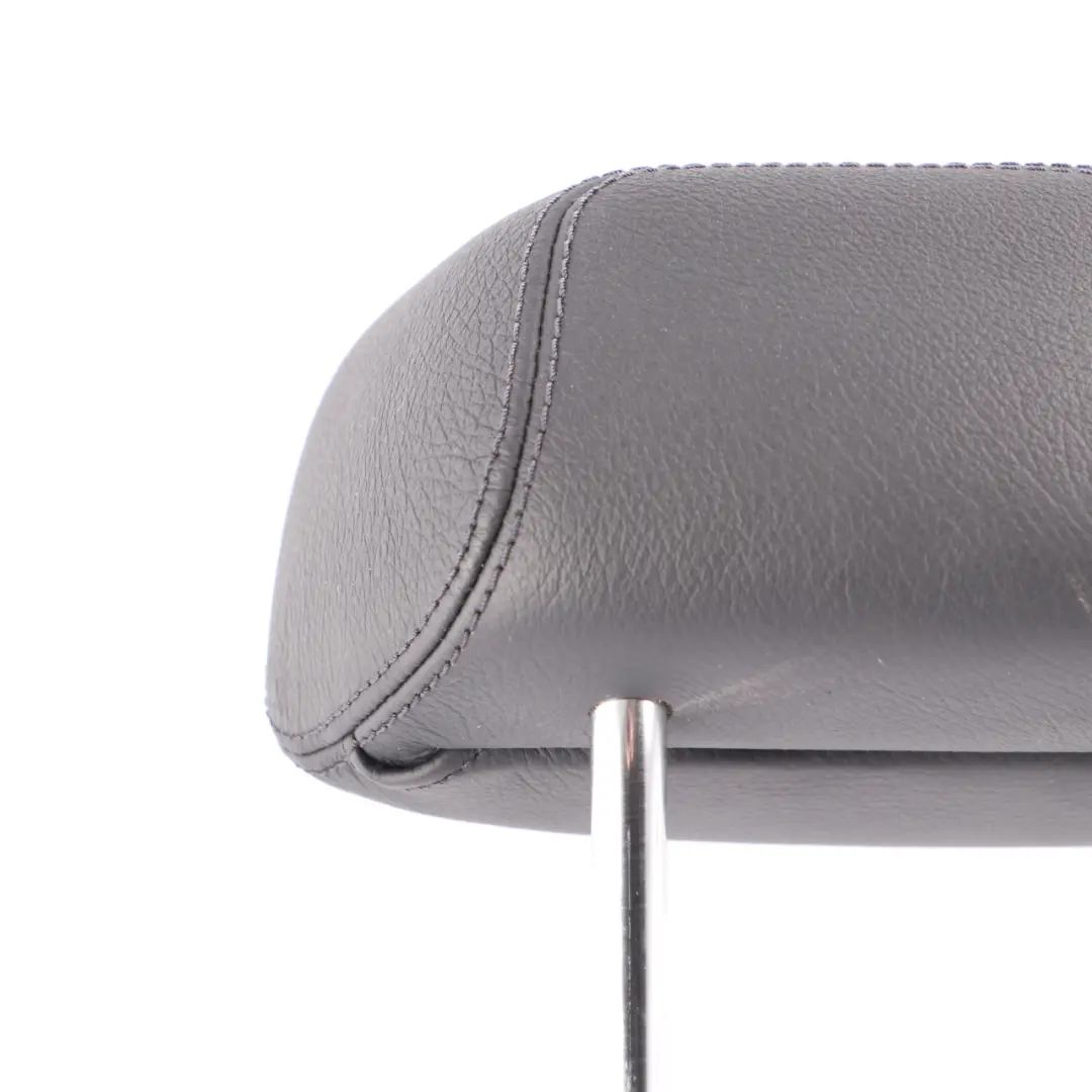 Mercedes W204 Rear Seat Headrest Bench Middle Centre Head Rest Leather Black - SKU A2049701950 - Part number A2049701950