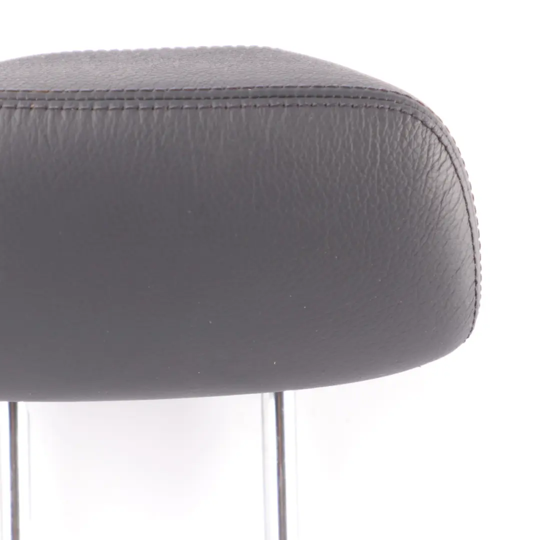 Mercedes W204 Rear Seat Headrest Bench Middle Centre Head Rest Leather Black - SKU A2049701950 - Part number A2049701950