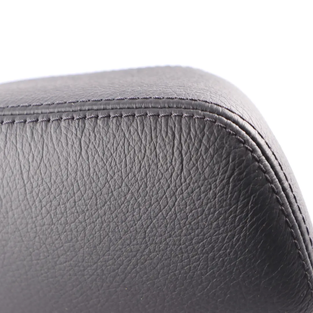 Mercedes W204 Rear Seat Headrest Bench Middle Centre Head Rest Leather Black - SKU A2049701950 - Part number A2049701950