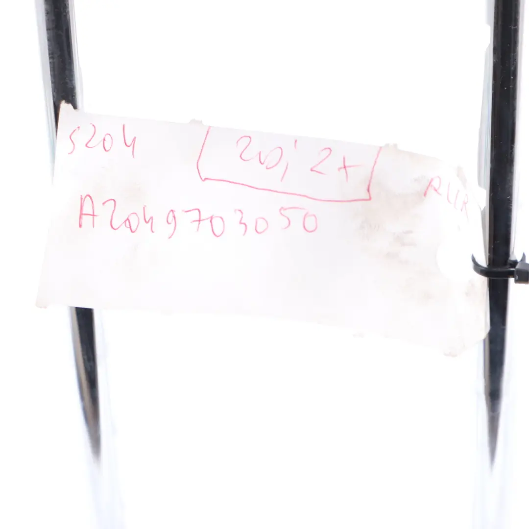 Mercedes S204 Zagłówek Tylnej Kanapy Lewy Prawy Sztuczna Skóra Czarna - SKU A2049703050 - Numer Części A2049703050