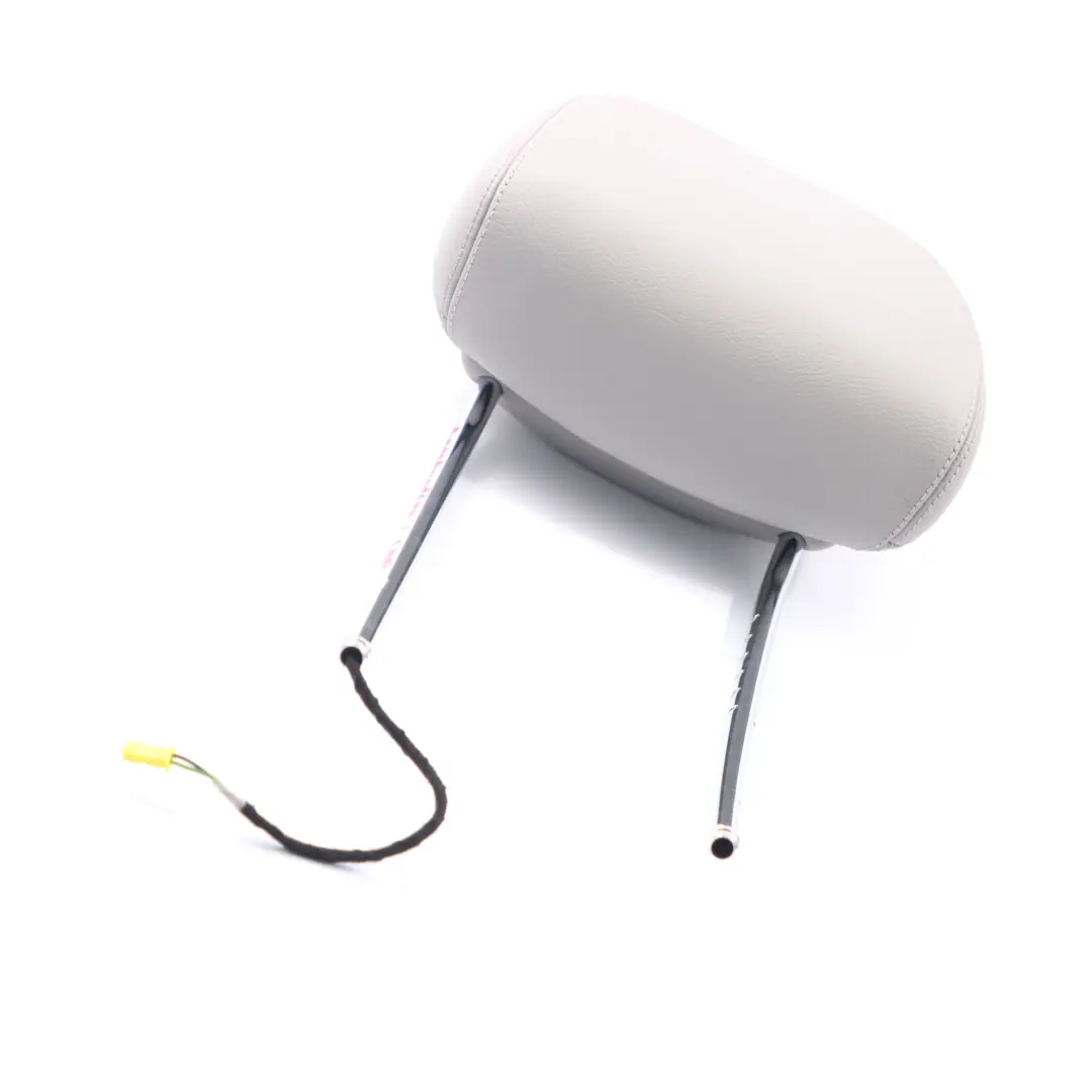Mercedes W204 Seat Headrest Front Left Right N/O/S Grey Leather Head Rest - SKU A2049706450-1 - Part number A2049706450