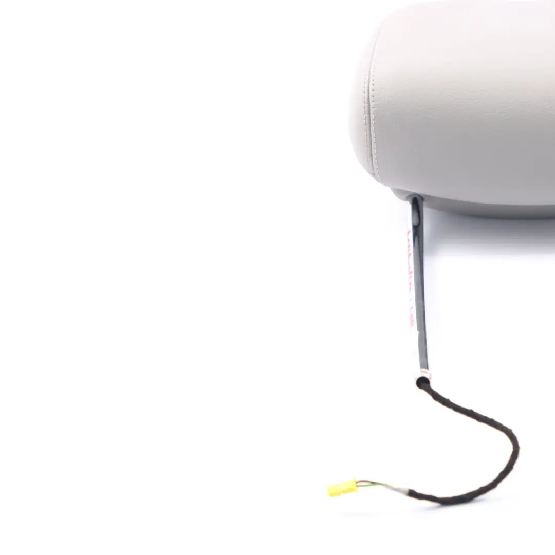 Mercedes W204 Seat Headrest Front Left Right N/O/S Grey Leather Head Rest - SKU A2049706450-1 - Part number A2049706450