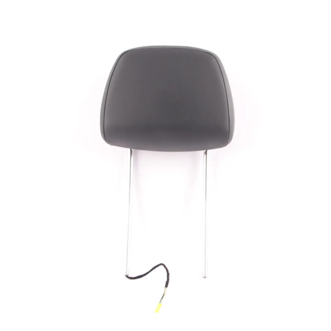 Headrest Front Left Right N/O/S Black Leather Head Rest to Mercedes W204 Seat with Part number A2049706450 Mercedes W204 Seat Headrest Front Left Right N/O/S Black Leather Head Rest - SKU A2049706450 - Part number A2049706450