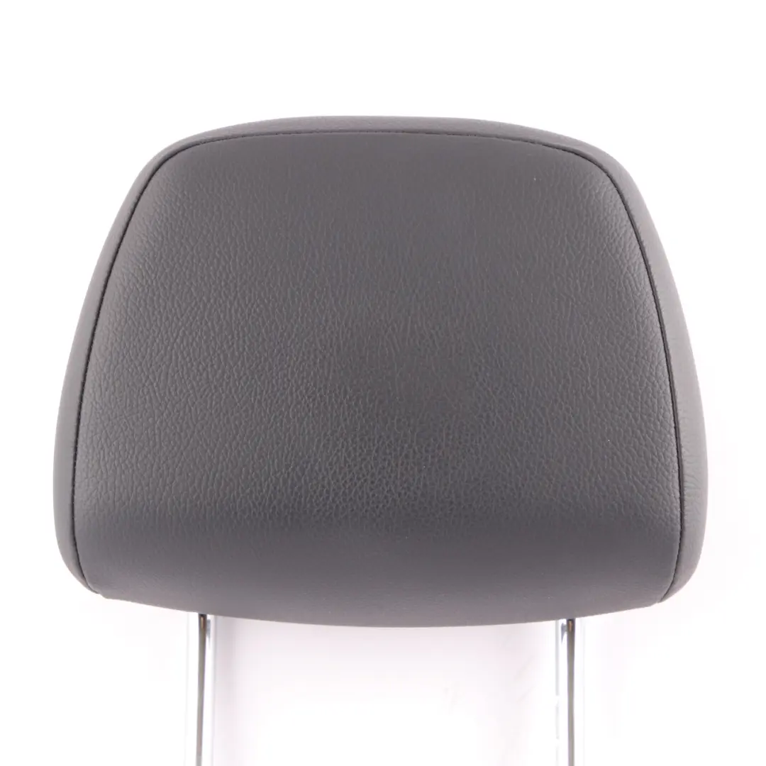 Headrest Front Left Right N/O/S Black Leather Head Rest to Mercedes W204 Seat with Part number A2049706450 Mercedes W204 Seat Headrest Front Left Right N/O/S Black Leather Head Rest - SKU A2049706450 - Part number A2049706450
