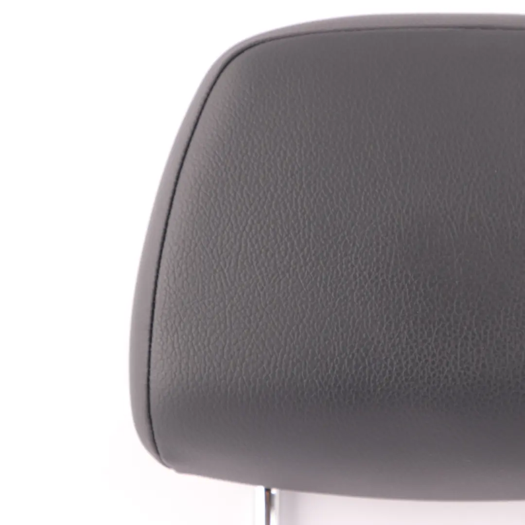 Mercedes W204 Seat Headrest Front Left Right N/O/S Black Leather Head Rest - SKU A2049706450 - Part number A2049706450