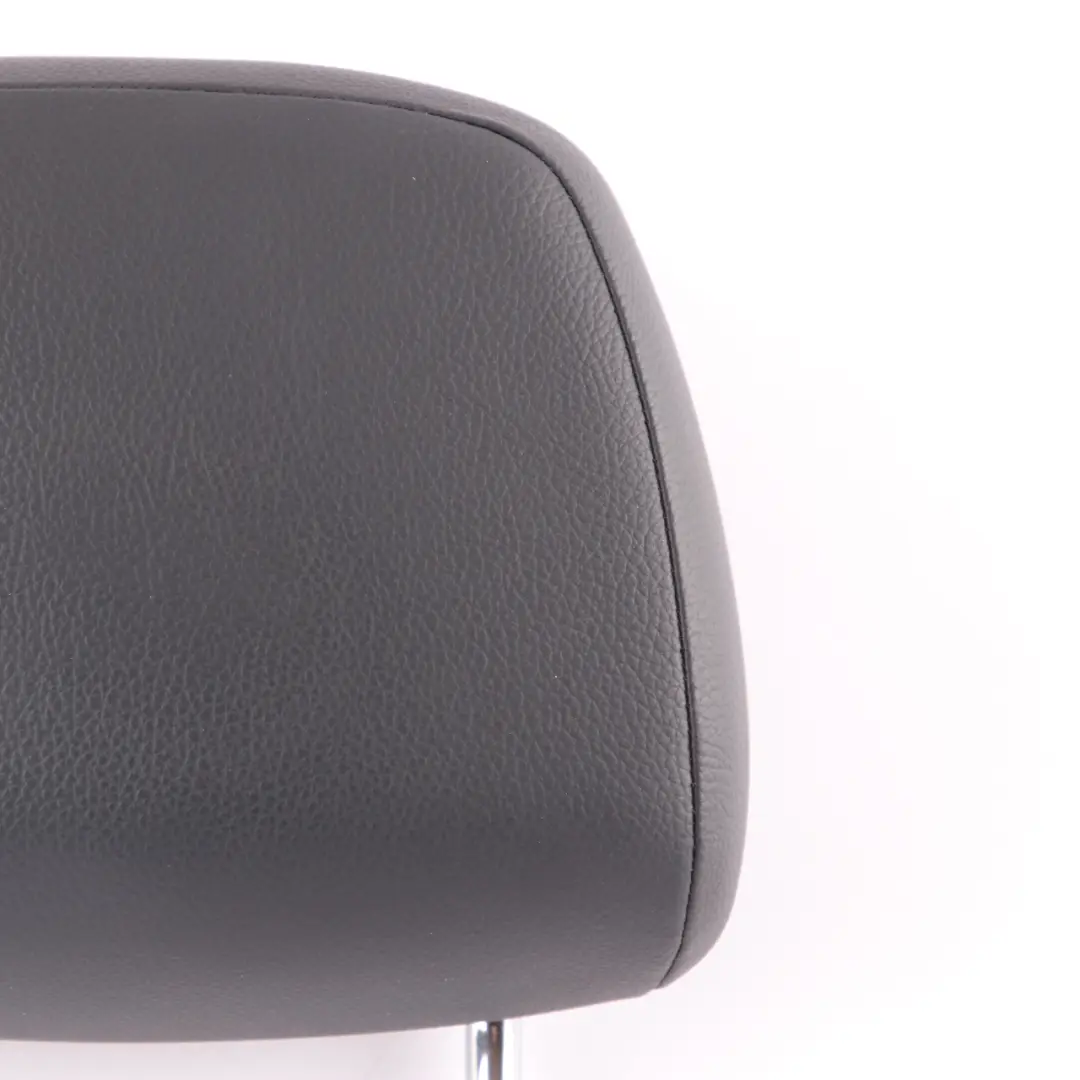 Mercedes W204 Seat Headrest Front Left Right N/O/S Black Leather Head Rest - SKU A2049706450 - Part number A2049706450