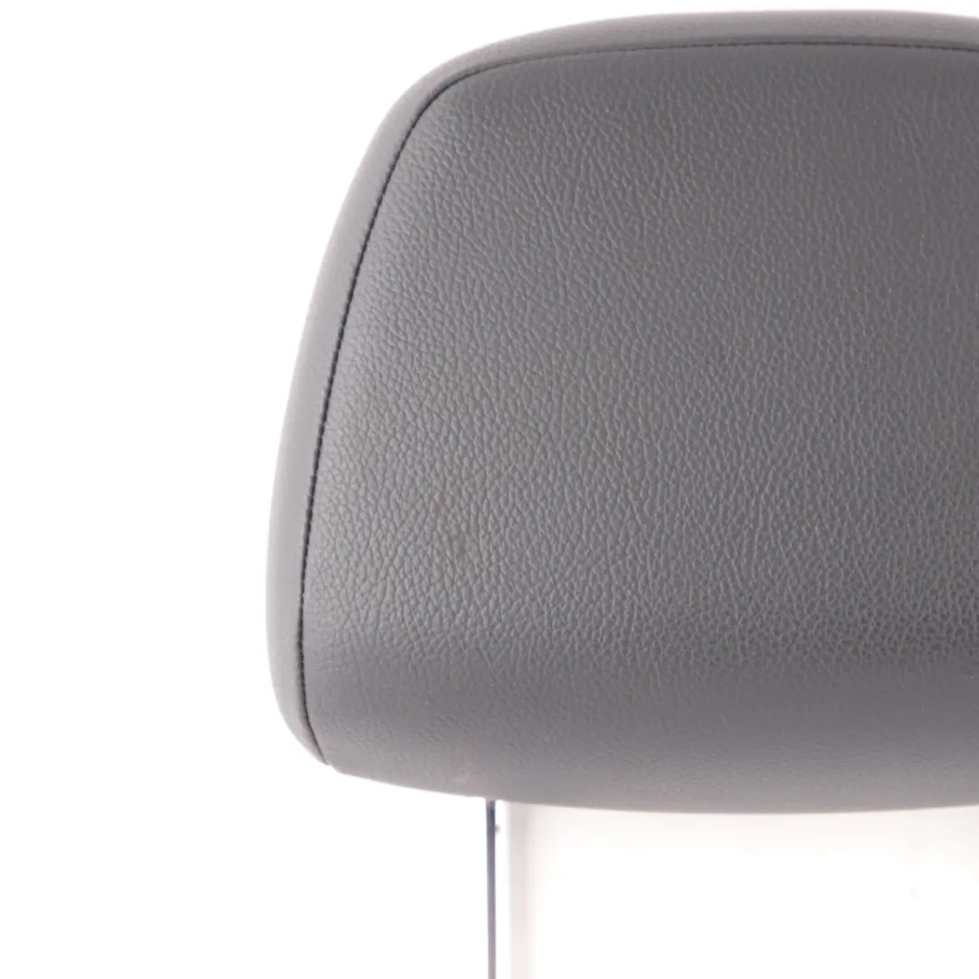 Headrest Front Left Right N/O/S Black Leather Head Rest to Mercedes W204 Seat with Part number A2049706650 Mercedes W204 Seat Headrest Front Left Right N/O/S Black Leather Head Rest - SKU A2049706650 - Part number A2049706650