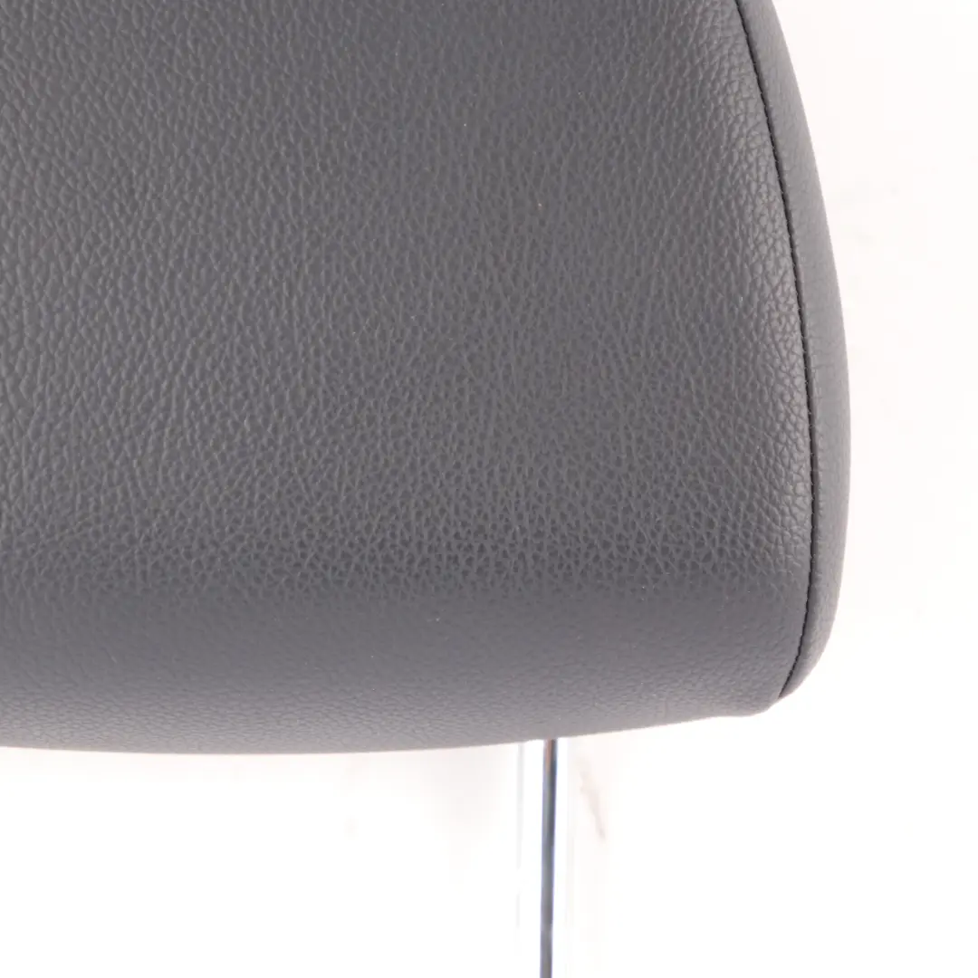 Headrest Front Left Right N/O/S Black Leather Head Rest to Mercedes W204 Seat with Part number A2049706650 Mercedes W204 Seat Headrest Front Left Right N/O/S Black Leather Head Rest - SKU A2049706650 - Part number A2049706650