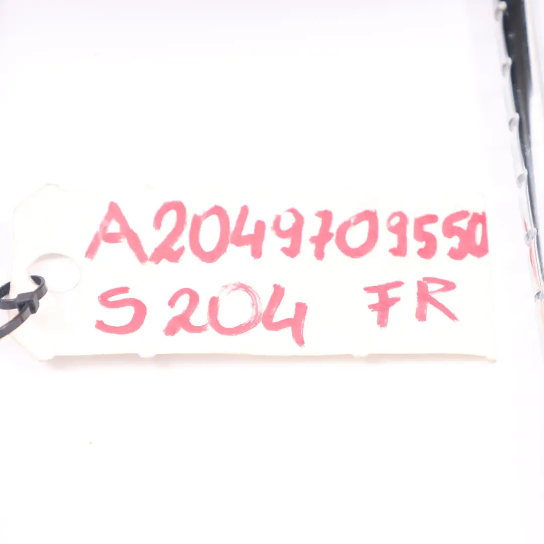 Mercedes W204 Zagłówek Lewy Prawy Przód Szuczna Skóra Czarna - SKU A2049709550 - Numer Części A2049709550