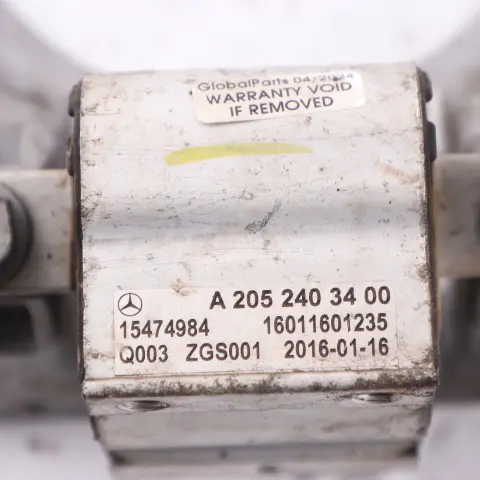 Suspension Mercedes W205 OM651 Transmission Bearing Rear to Engine with Part number A2052403400 Engine Suspension Mercedes W205 OM651 Transmission Bearing Rear - SKU A2052403400 - Part number A2052403400