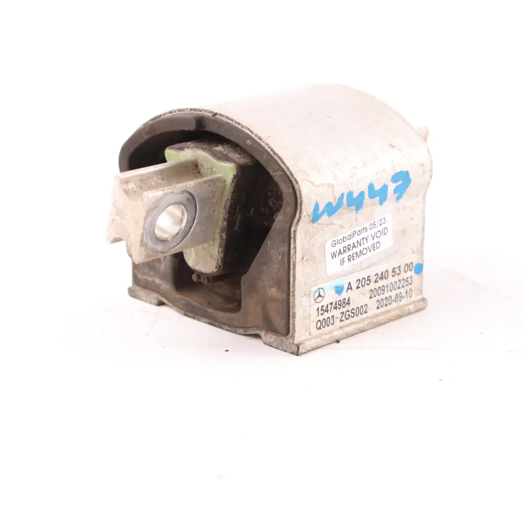 Gearbox Mount Mercedes W205 W213 W447 Transmission Bracket Bearing to with Part number A2052405300 Gearbox Mount Mercedes W205 W213 W447 Transmission Bracket Bearing - SKU A2052405300 - Part number A2052405300