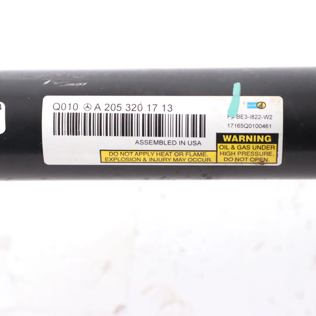 Strut Front Shock Absorber Left Right N/O/S to Mercedes W205 Spring with Part number A2053201713 Mercedes W205 Spring Strut Front Shock Absorber Left Right N/O/S - SKU A2053201713 - Part number A2053201713