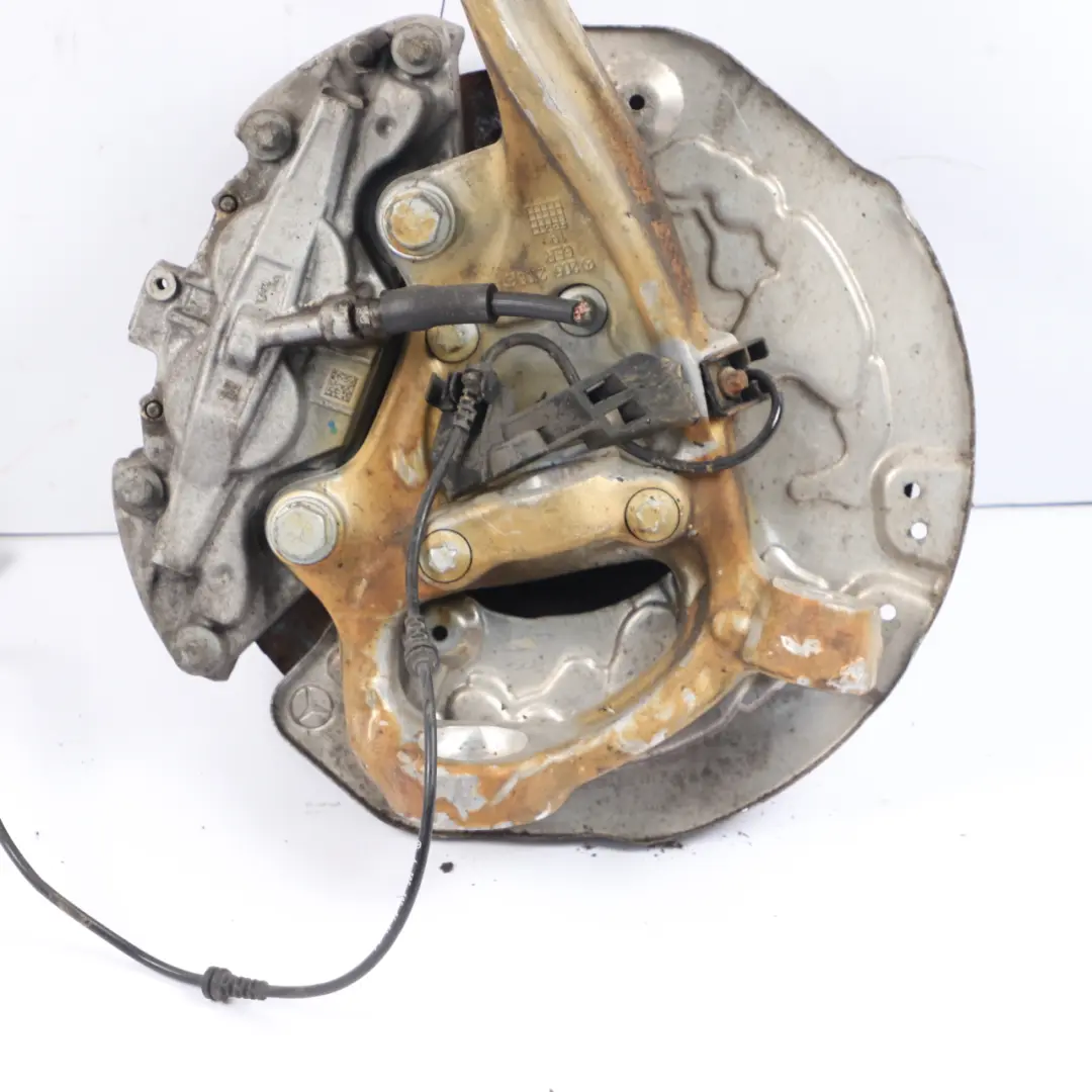 Mercedes W205 C 200 d Wheel Carrier Hub Front Left N/S AMG Leg Brake Disc - SKU A2053322100-2 - Part number A2053322100