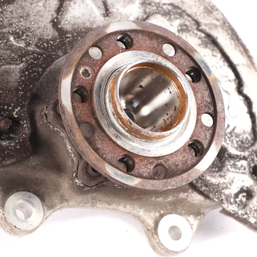 Carrier Hub Front Right Axle Suspension Bearing to Mercedes W205 Wheel with Part number A2053322200 Mercedes W205 Wheel Carrier Hub Front Right Axle Suspension Bearing - SKU A2053322200 - Part number A2053322200