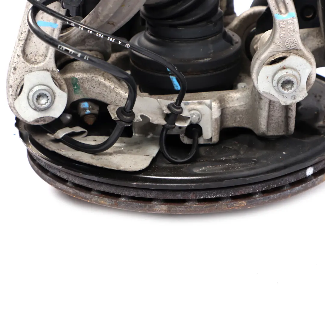 Right O/S Suspension Leg Brake Disc Wheel Hub Carrier to Mercedes W205 C 300 Rear with Part number A2053500241 Mercedes W205 C 300 Rear Right O/S Suspension Leg Brake Disc Wheel Hub Carrier - SKU A2053500241-2 - Part number A2053500241