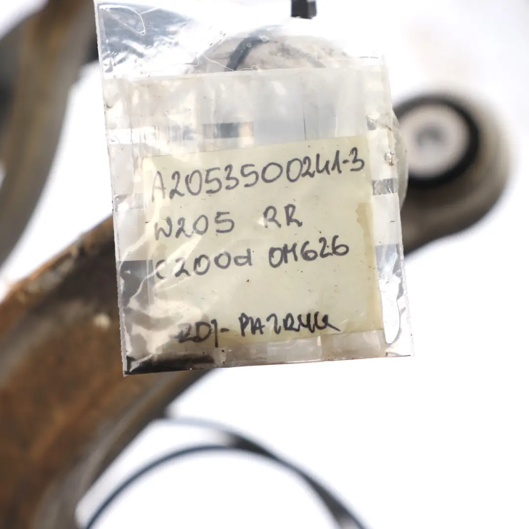 Right O/S Suspension Leg Brake Disc Wheel Hub Carrier to Mercedes W205 C 200d Rear with Part number A2053500241 Mercedes W205 C 200d Rear Right O/S Suspension Leg Brake Disc Wheel Hub Carrier - SKU A2053500241-3 - Part number A2053500241