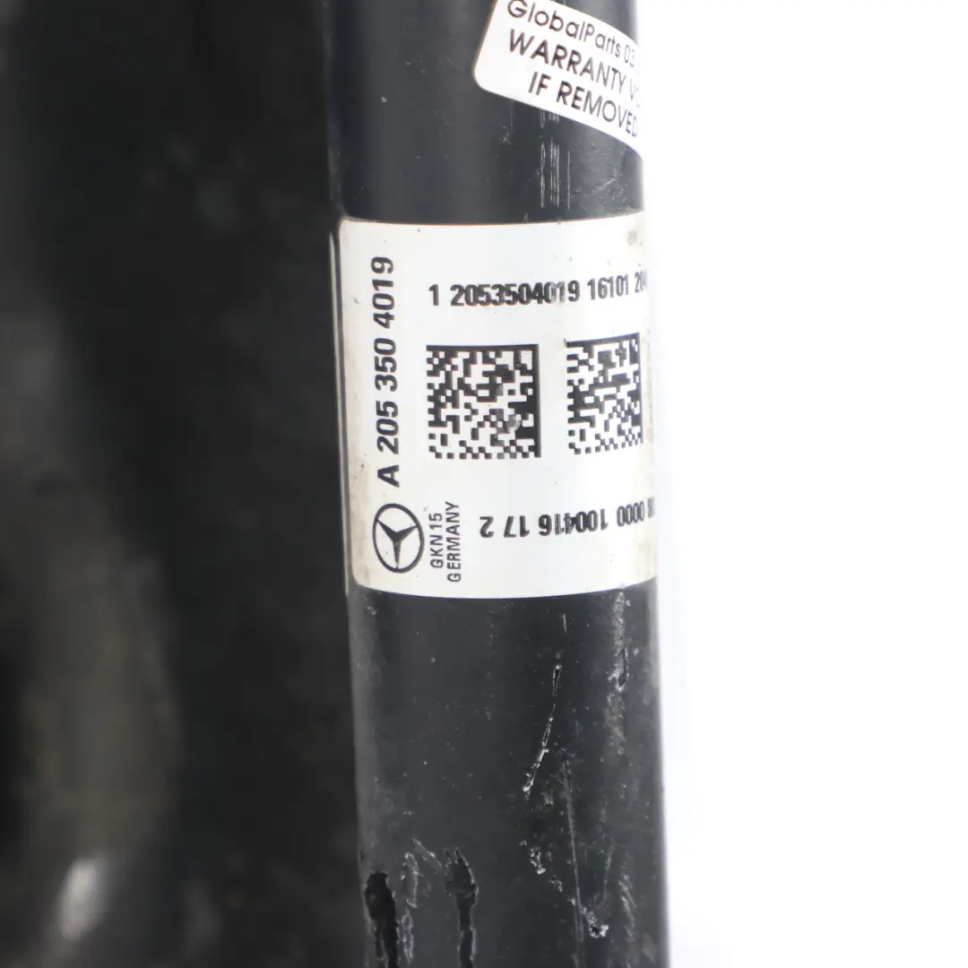 Mercedes W205 C 200d Rear Right O/S Suspension Leg Brake Disc Wheel Hub Carrier - SKU A2053500241-3 - Part number A2053500241