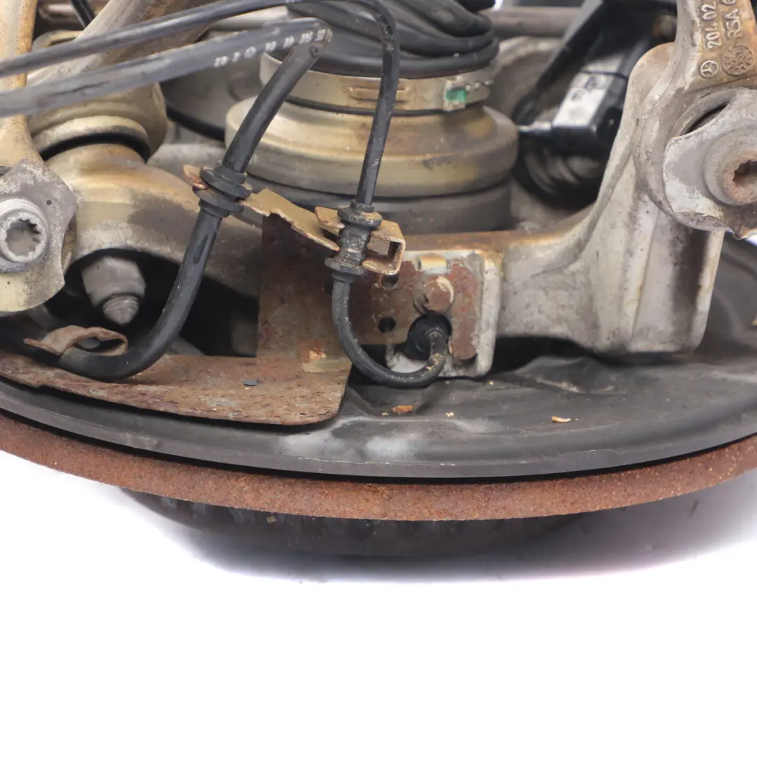 Right O/S Suspension Leg Brake Disc Wheel Hub Carrier to Mercedes W205 C 200d Rear with Part number A2053500241 Mercedes W205 C 200d Rear Right O/S Suspension Leg Brake Disc Wheel Hub Carrier - SKU A2053500241-3 - Part number A2053500241