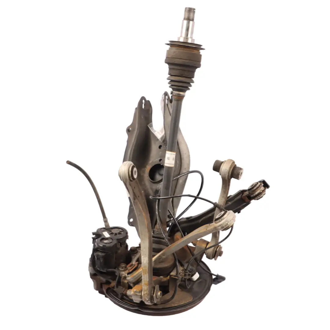 Right O/S Suspension Leg Brake Disc Wheel Hub Carrier to Mercedes W205 C 200d Rear with Part number A2053500241 Mercedes W205 C 200d Rear Right O/S Suspension Leg Brake Disc Wheel Hub Carrier - SKU A2053500241-4 - Part number A2053500241