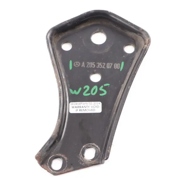  Plate Mercedes W205 Rear Axle Subframe Stop Plate Left N/S - SKU A2053520700 - Part number A2053520700