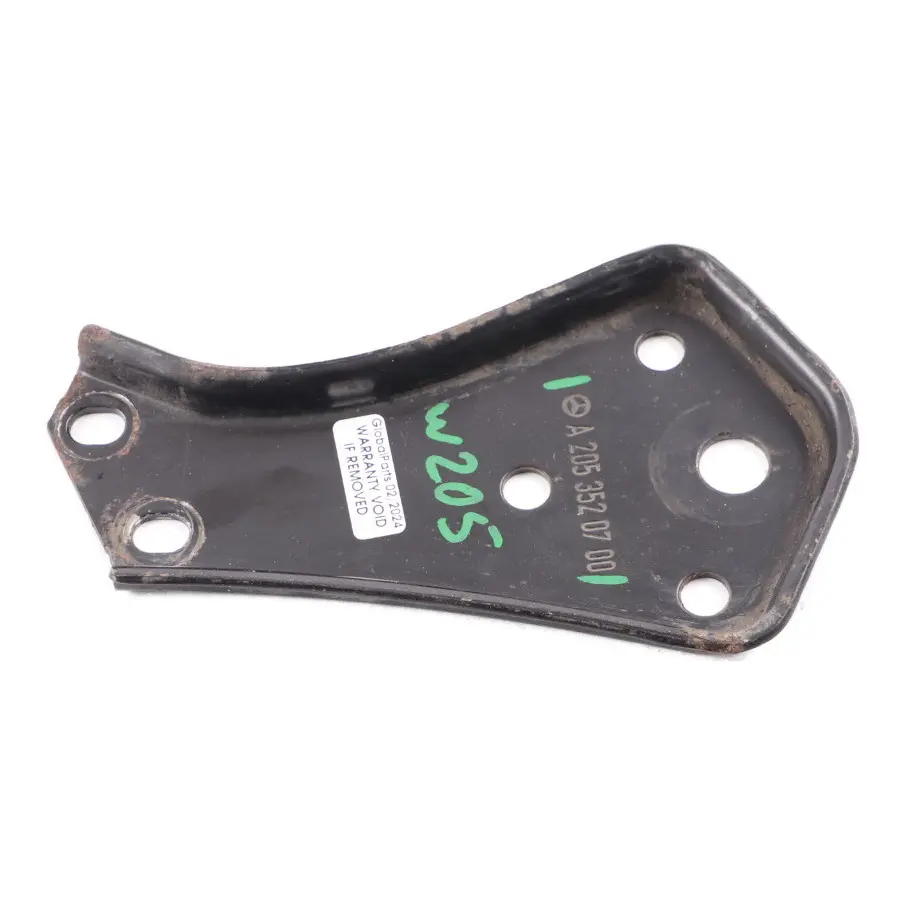  Plate Mercedes W205 Rear Axle Subframe Stop Plate Left N/S - SKU A2053520700 - Part number A2053520700