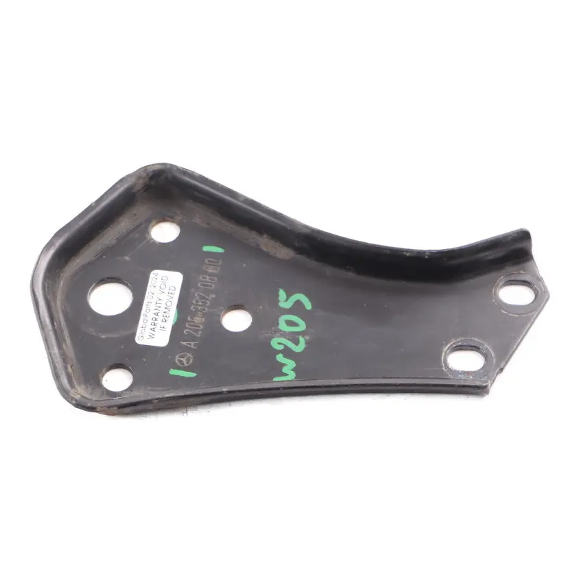 Placa Mercedes W205 Eje Trasero Subchasis Tope Placa Derecha para con número de pieza A2053520800 Placa Mercedes W205 Eje Trasero Subchasis Tope Placa Derecha - SKU A2053520800 - Número de pieza A2053520800