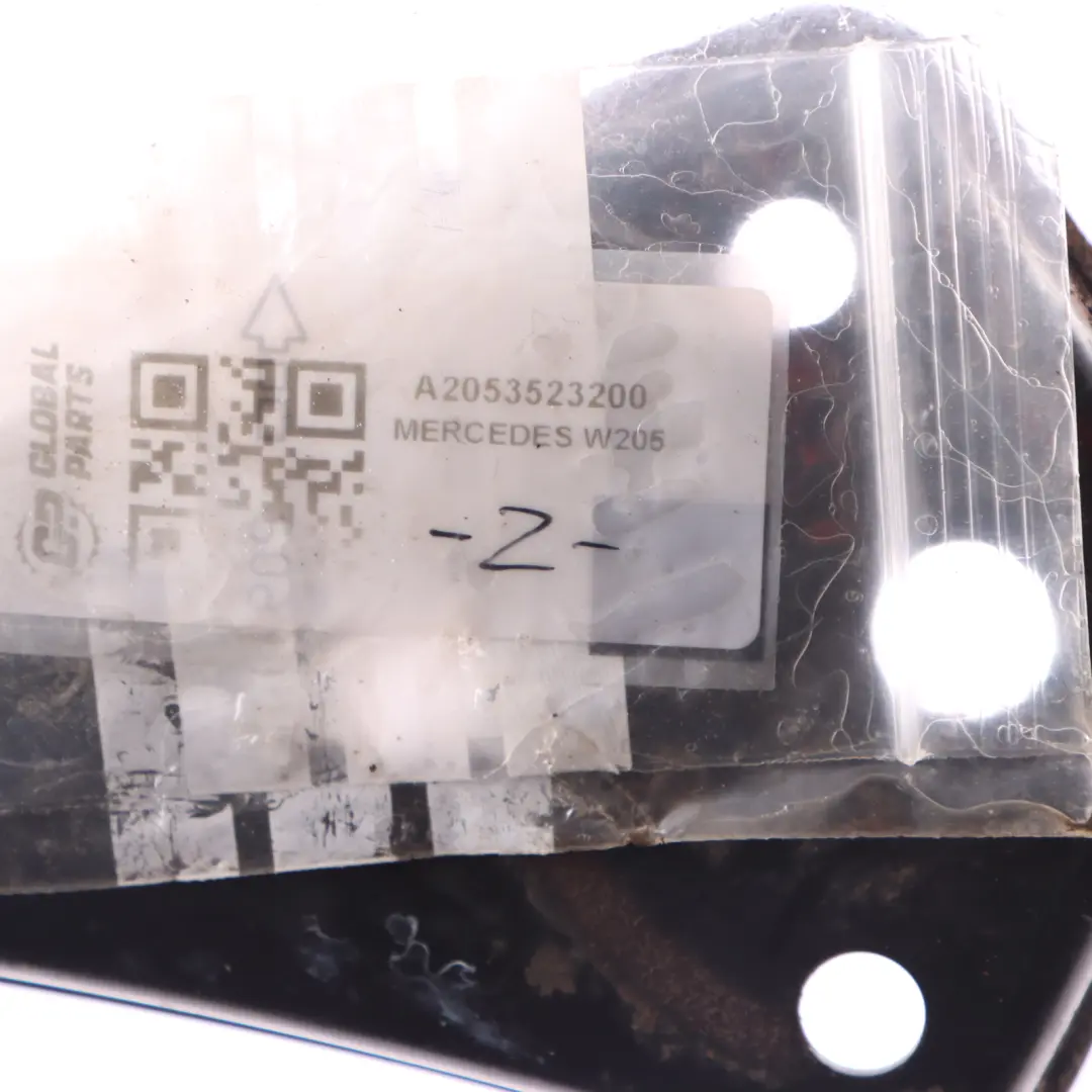 Axle Subframe Stop Plate Right O/S to Mercedes A205 Convertible Rear with Part number A2053523200 Mercedes A205 Convertible Rear Axle Subframe Stop Plate Right O/S - SKU A2053523200 - Part number A2053523200