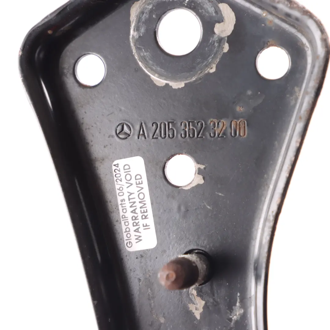 Mercedes A205 Convertible Rear Axle Subframe Stop Plate Right O/S - SKU A2053523200 - Part number A2053523200