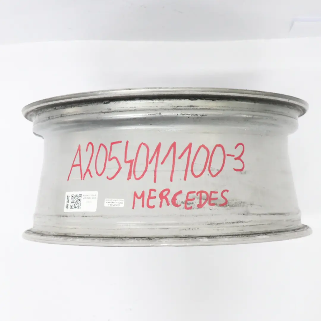 Himalaya Grey AMG Alloy Wheel Rim 5 Spoke 18" 7,5J Mercedes W205 - SKU A2054011100-3 - Part number A2054011100